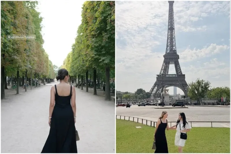 10 Potret Yunita Siregar Jalan-jalan di Paris, Nostalgia