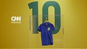 Jersey Pele di Final Piala Dunia 1958, Terjual Rp87,9 Miliar
