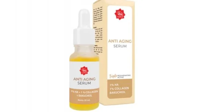  Viva Anti Aging Serum Bakuchiol. (Shopee)