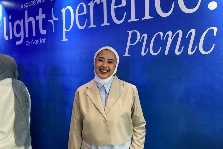 Mental Health Counselor, Sasya Sava, saat ditemui di Lightplus Lightperience Picnic 2026, Urban Forest Cipete, Jakarta Selatan, Jumat (17/7/2026).