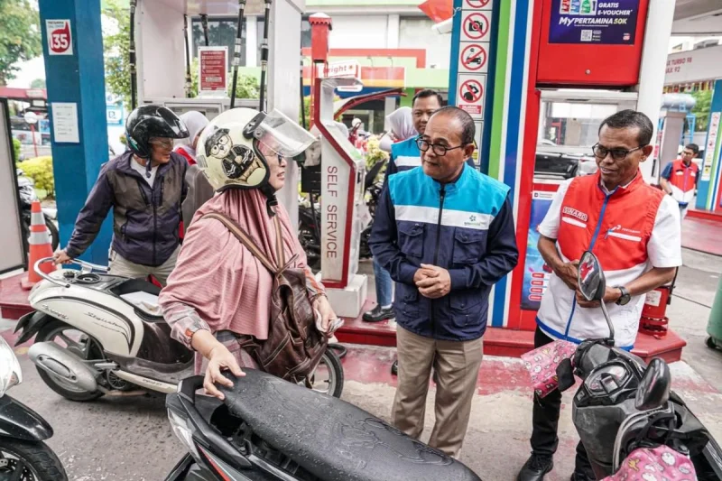 BPH Migas Kawal Upaya Pertamina Patra Niaga Sumbagut, Antrean BBM di SPBU Berangsur Terurai