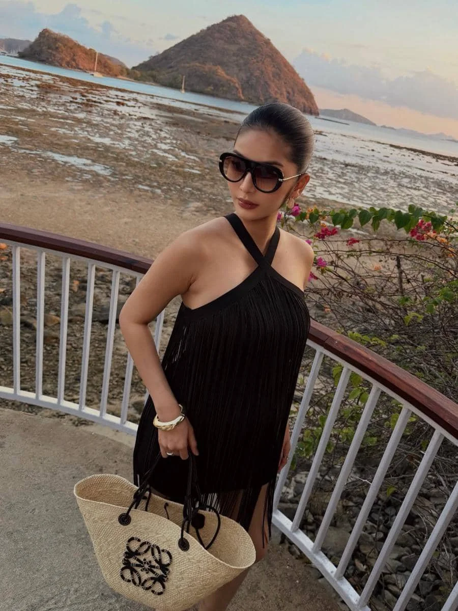Debi Sagita babymoon di Plataran Komodo