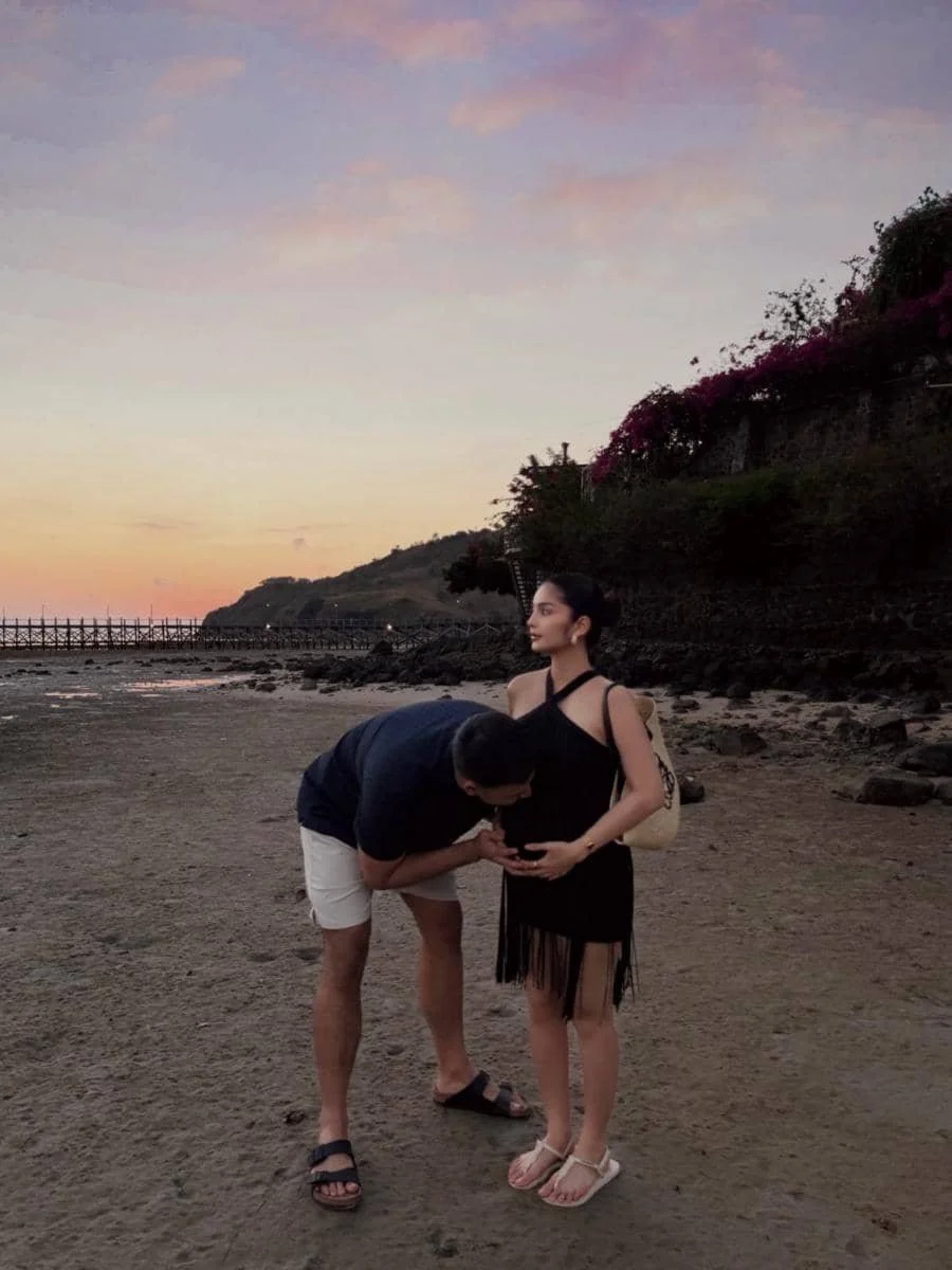 Debi Sagita babymoon di Plataran Komodo