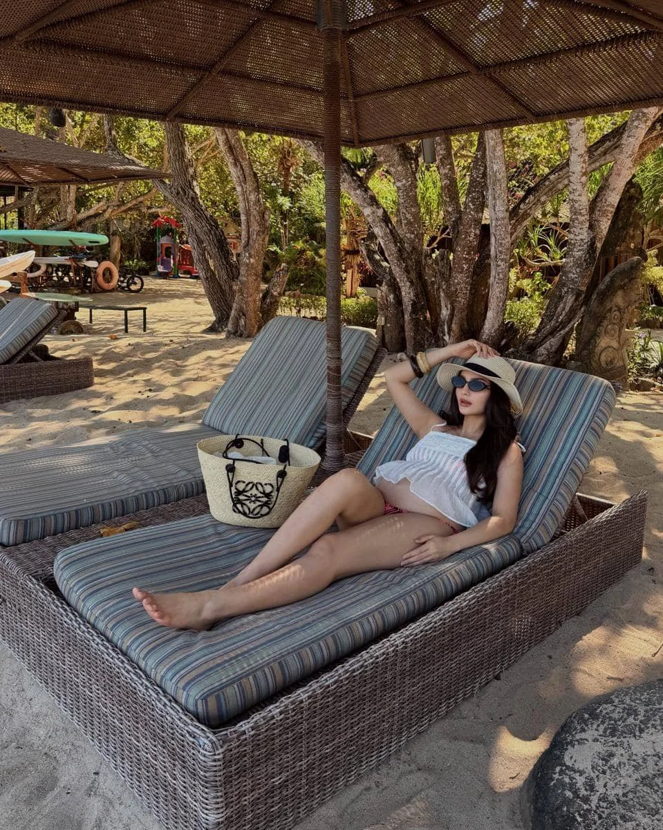 Debi Sagita babymoon di Plataran Komodo