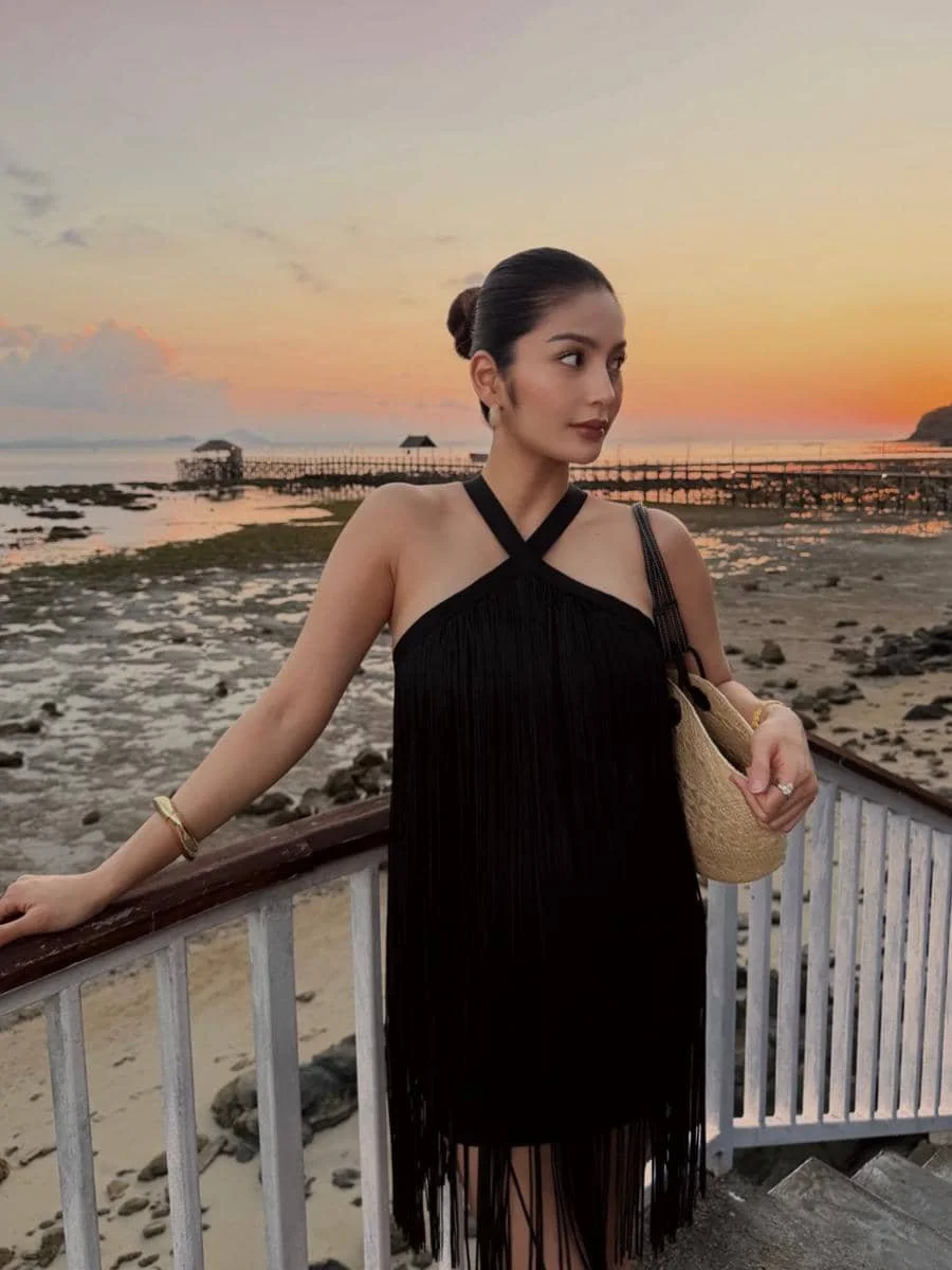 Debi Sagita babymoon di Plataran Komodo
