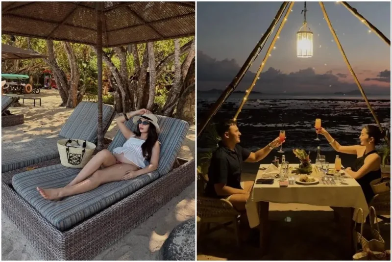 10 Potret Debi Sagita Babymoon di Plataran Komodo, NTT