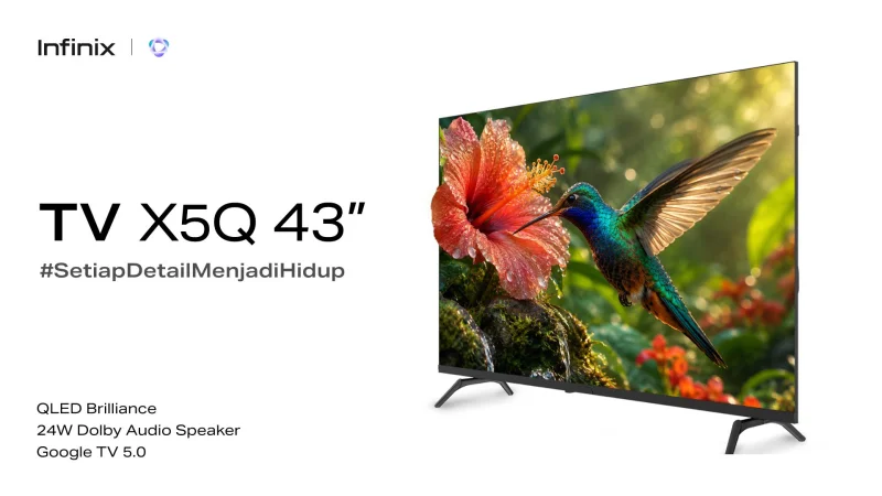 Evolusi Smart TV Infinix Kini Hadir dengan Panel QLED, Harga Tetap Ramah Kantong