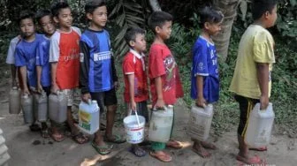 Lebak Darurat Air Bersih, Kemarau Panjang Landa 90 Desa di 23 Kecamatan