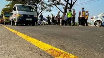 Sopir Truk Wing Box Jadi Tersangka Kecelakaan Maut Pantura yang Tewaskan 12 Pengantar Pengantin