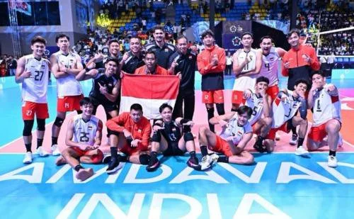 Timnas Voli Putra Indonesia. (Foto: Instagram/avcvolley)
