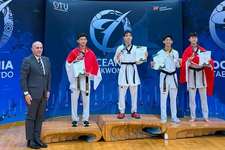 Atlet Taekwondo Indonesia, Aziz Hidayat dalam Ajang WT Presidents Cup 2026