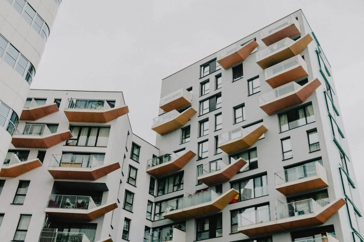 ilustrasi apartemen di Brussels, Belgia, Eropa