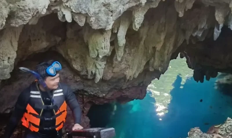 Fenomena Karst Goa Halo Tabung di Berau Dikembangkan sebagai Wahana Edukasi Geologi
