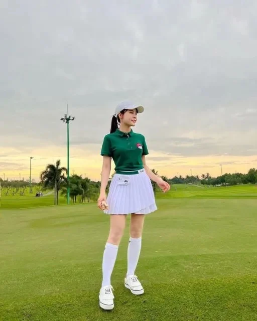 polo shirt dan skort