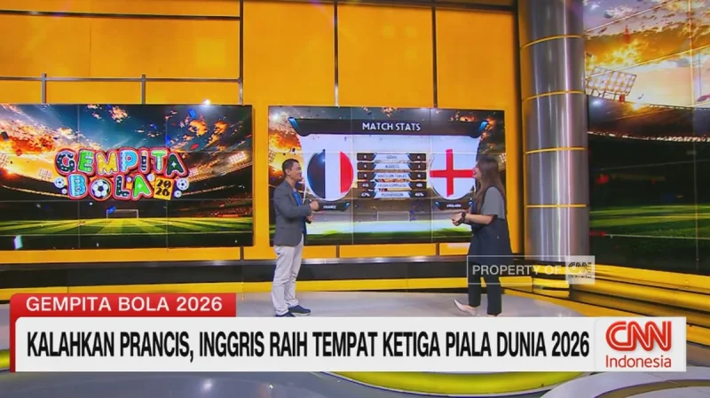VIDEO: Drama 10 Gol! Inggris Juara Tiga, Final Impian Akhirnya Tersaji