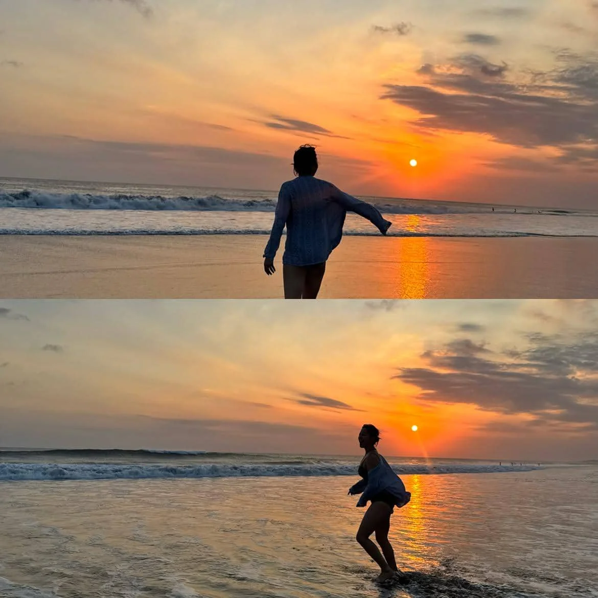 potret Kim Ga Eun di Bali