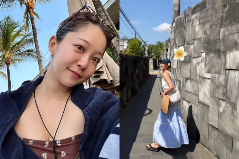 7 Potret Liburan Kim Ga Eun, Aktris King the Land, di Bali