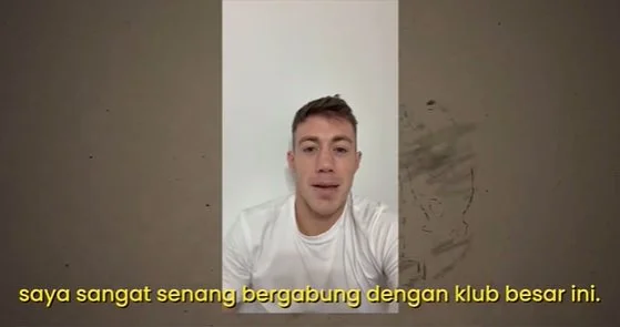 Kata-Kata Mariano Peralta Usai Resmi Gabung Persib Bandung