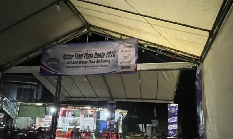 ANTARA Bersama Warga Sebatik Gelar Nobar Final Piala Dunia 2026 di Kawasan Perbatasan