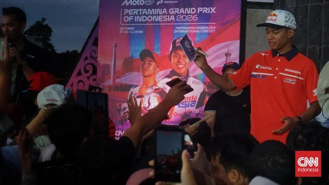 Sehari Pulang Kampung, Veda Ega Langsung Tancap Gas di Mandalika