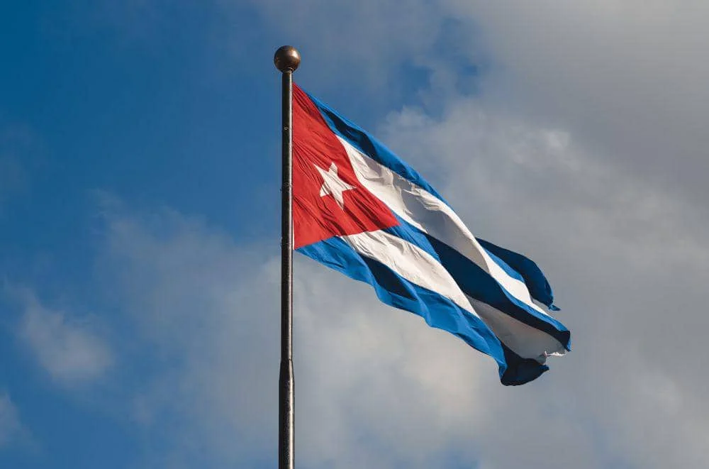 ilustrasi bendera Kuba 