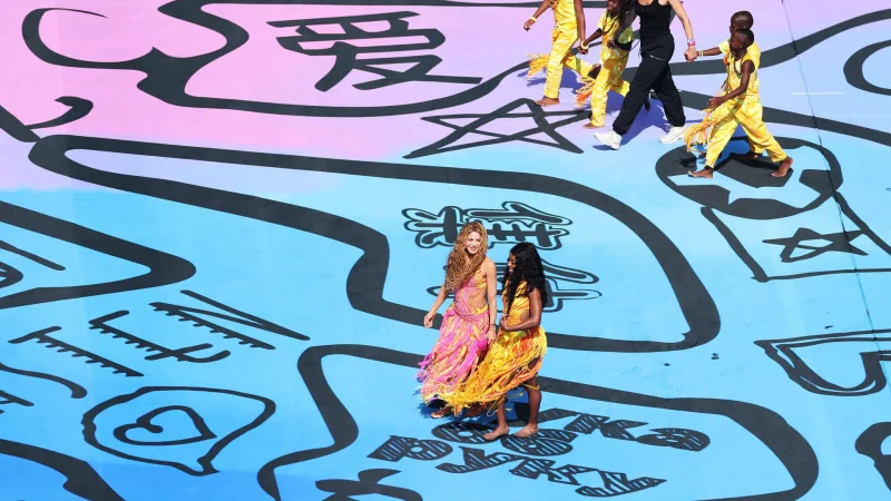 Video: Madonna, Bieber, dan Shakira memukau penonton... Rahasia jeda pertandingan final Piala Dunia