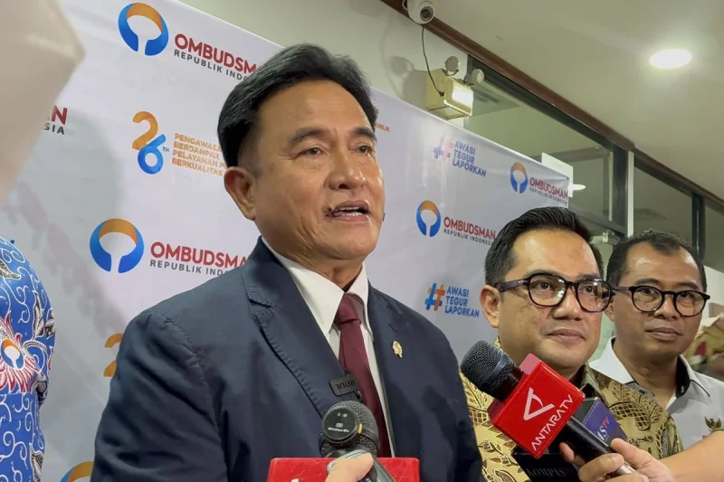Yusril Nilai Korupsi Tak Bisa Diberantas Hanya Lewat Hukum