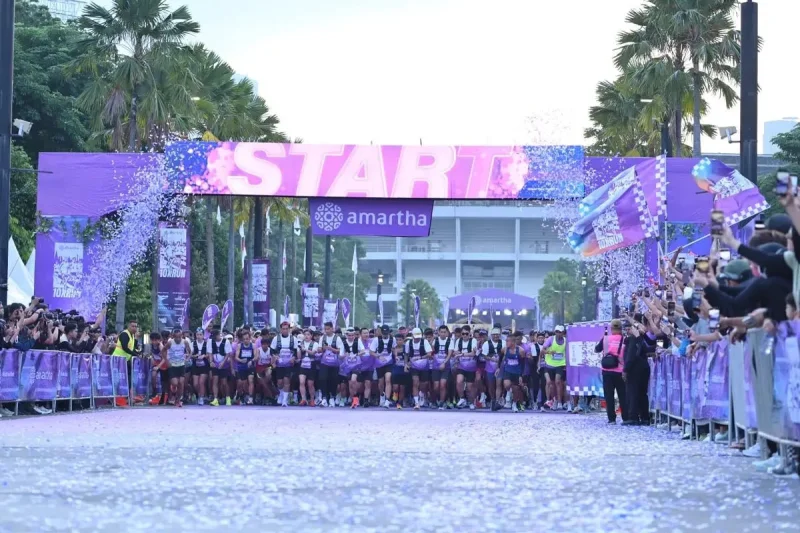 Amartha 10X Run 2026 Dibuka, Lomba Lari dengan Race Village Unik