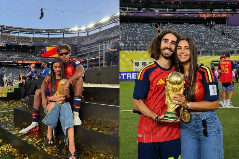 11 WAGs Spanyol Ikut Rayakan Juara Piala Dunia 2026, Turun ke Lapangan